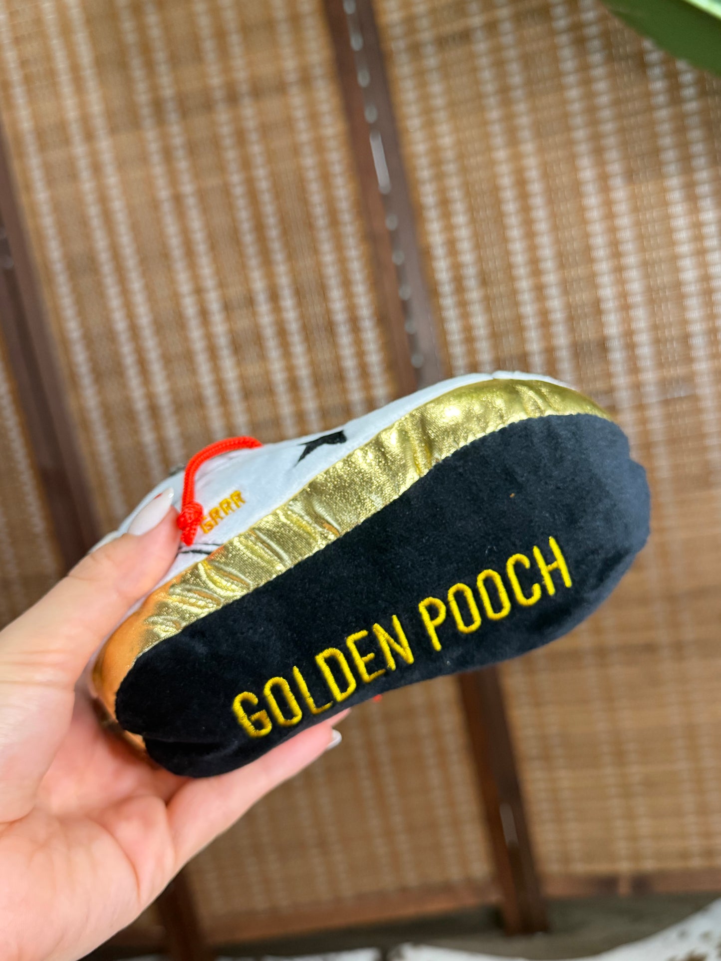 Golden Pooch Squeaker Dog Toy