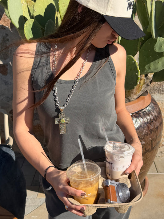 Silky Cotton Shell Tank