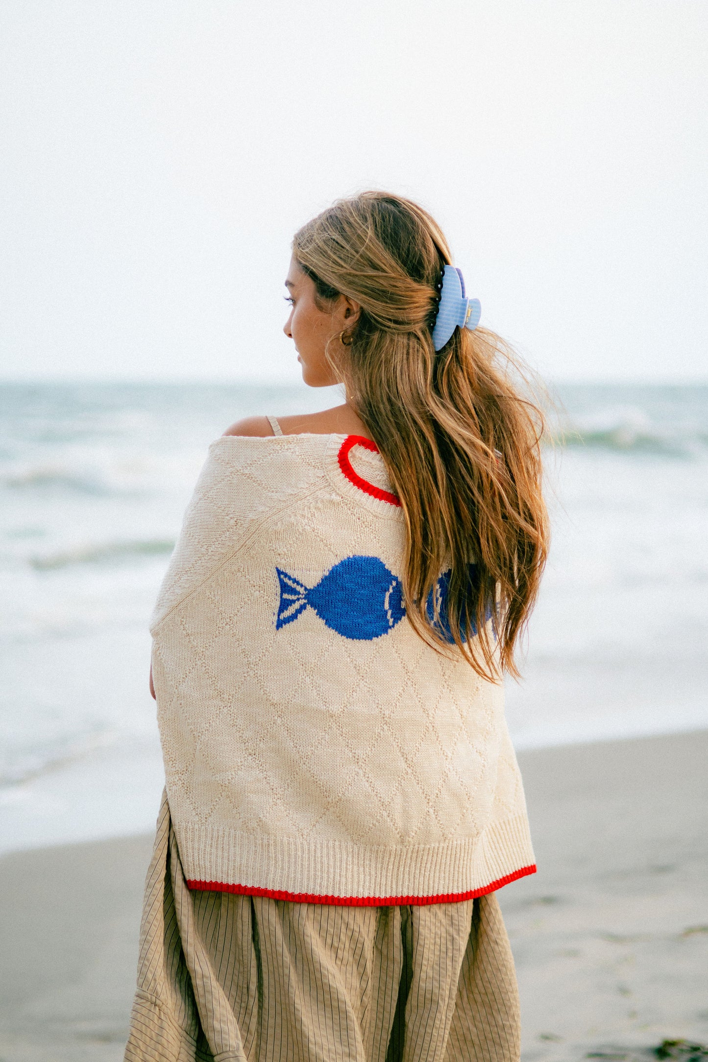 Kissing Fish Sweater