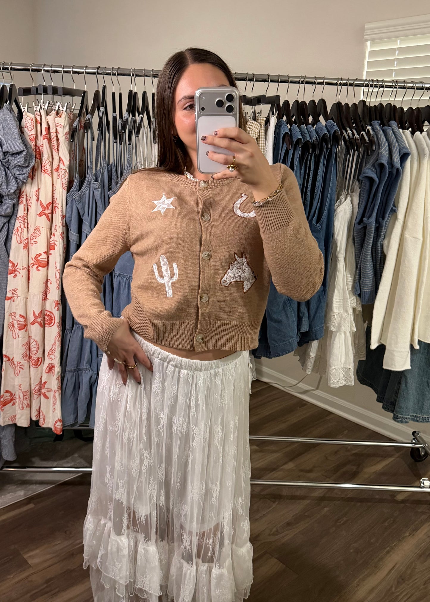 Western Patch Cardi