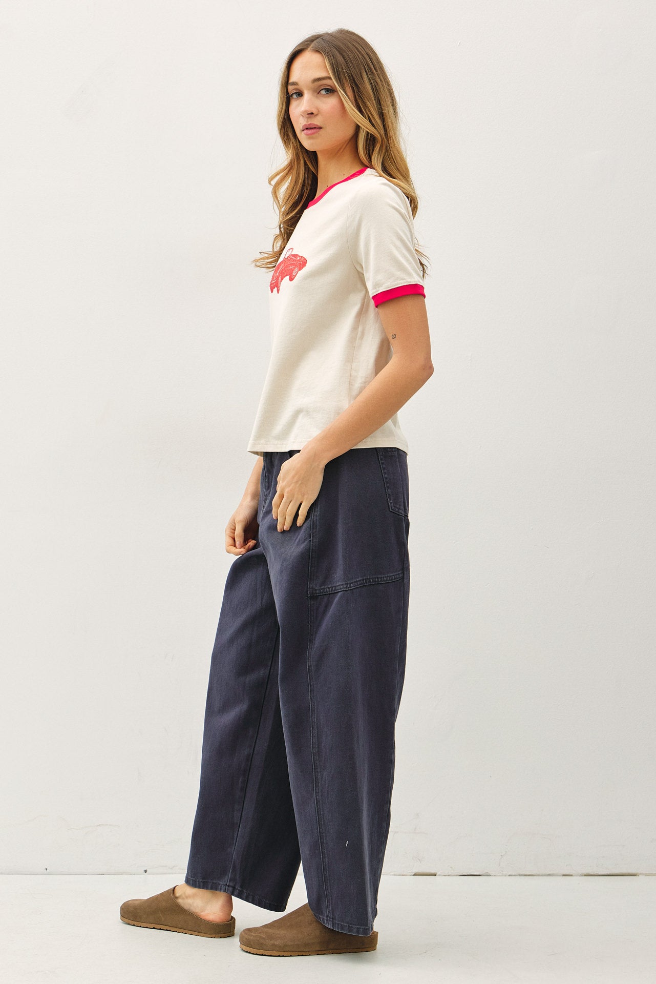 Route 88 Vintage Car Tee - Navy