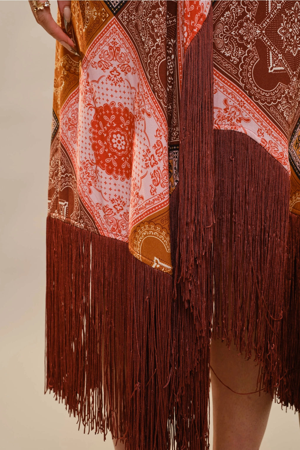 Desert Daze Fringe Maxi Dress