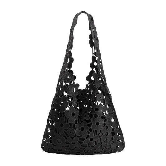 Midnight Daisy Tote
