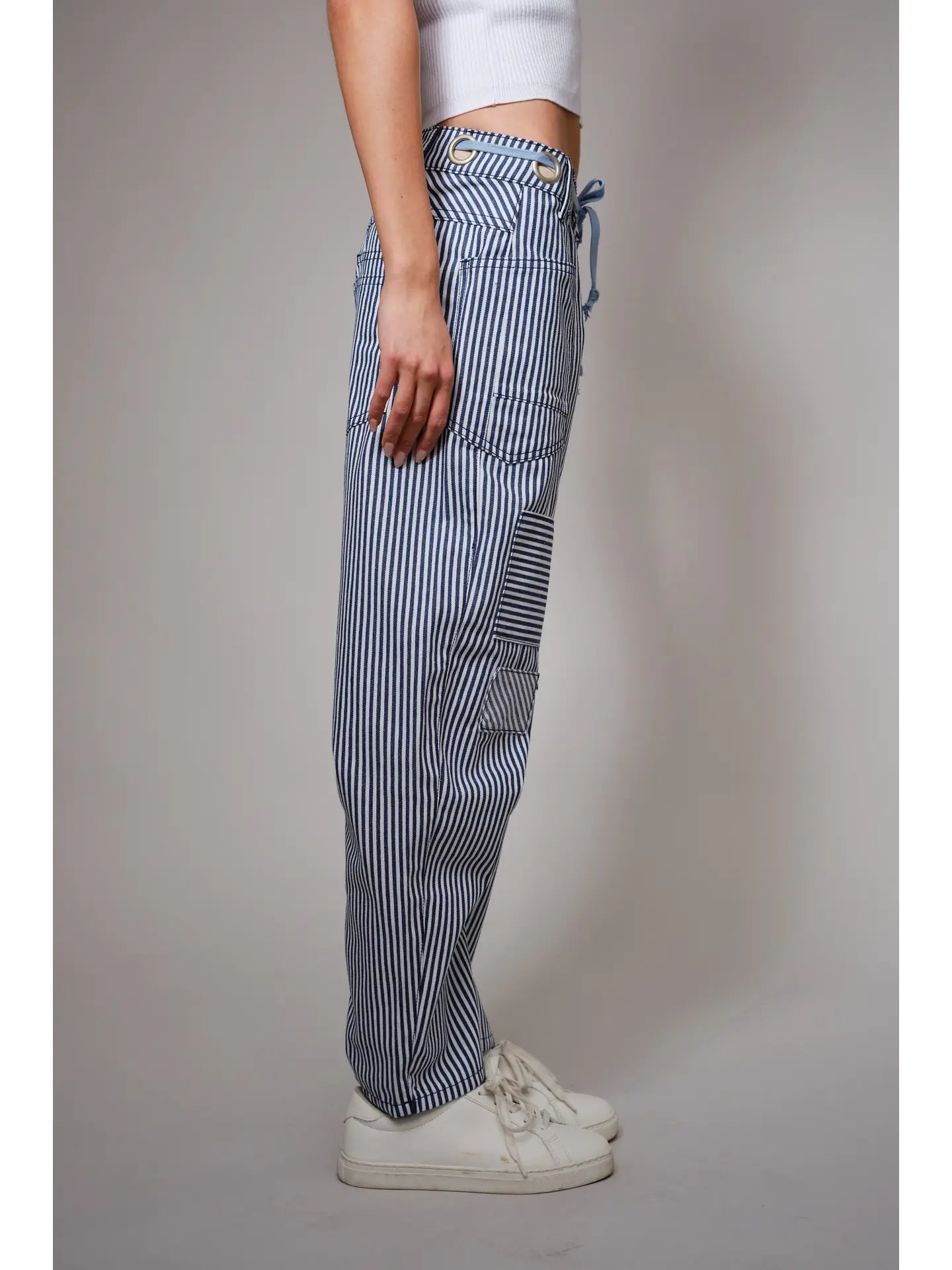 Sunday Striped Barrel Pants RESTOCK