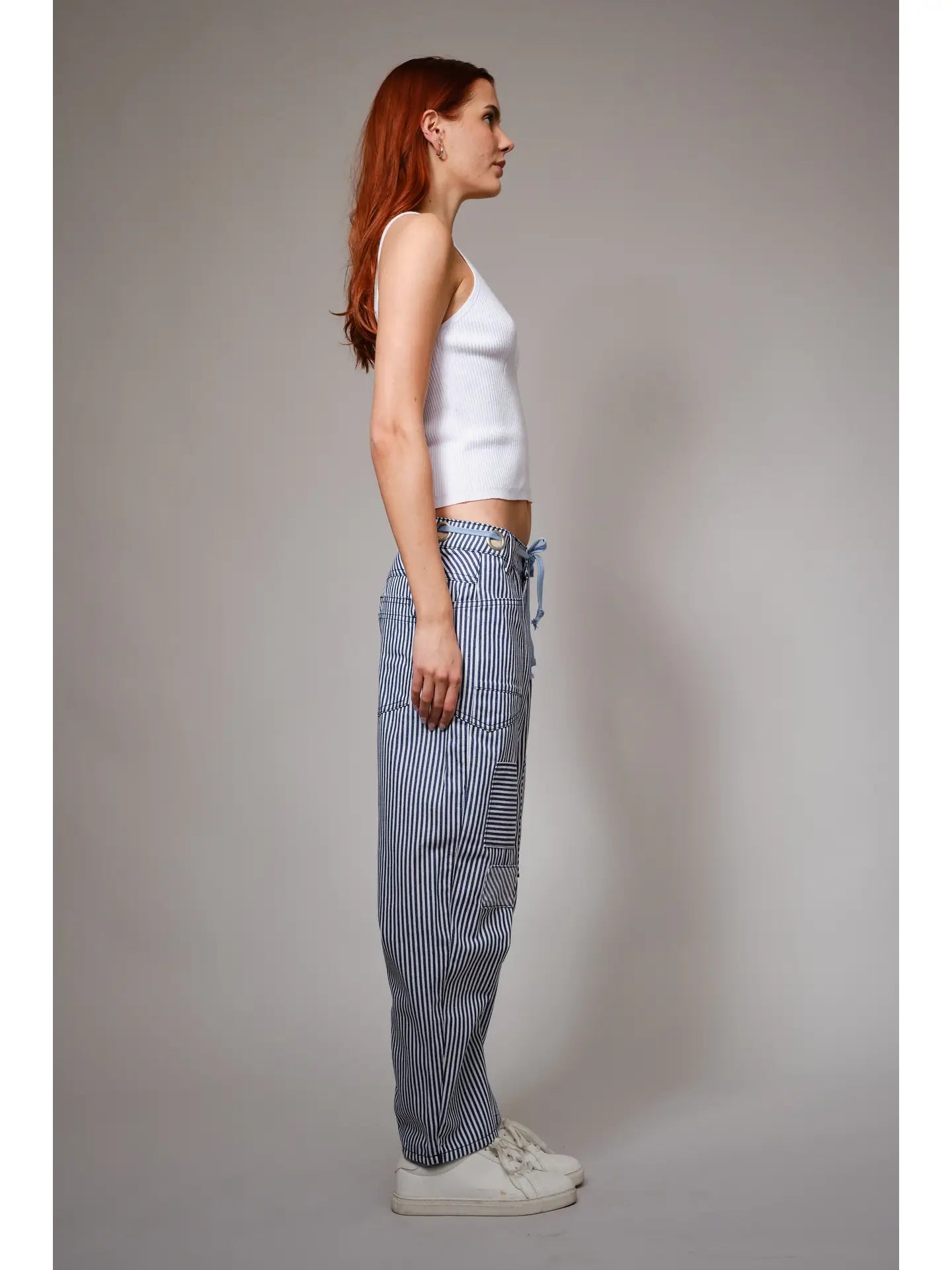 Sunday Striped Barrel Pants RESTOCK