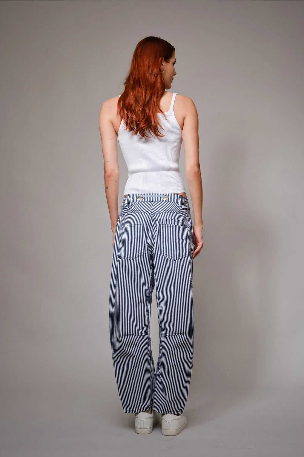 Sunday Striped Barrel Pants RESTOCK