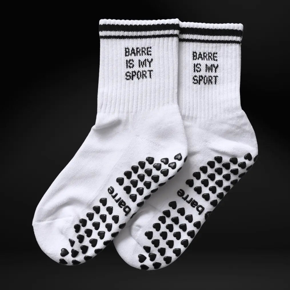 Barre is My Sport Grip Socks