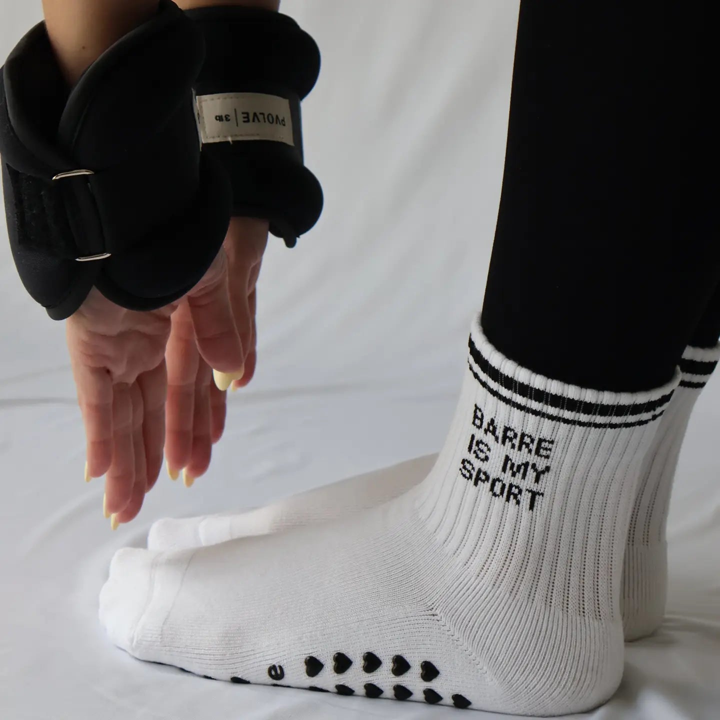 Barre is My Sport Grip Socks