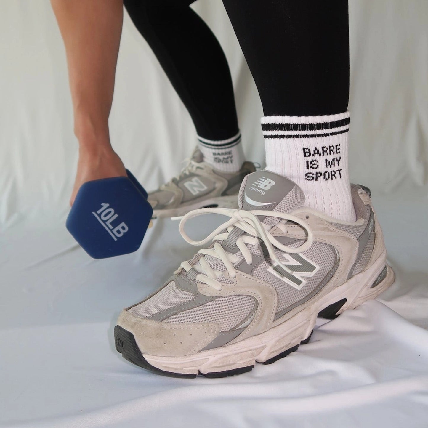 Barre is My Sport Grip Socks