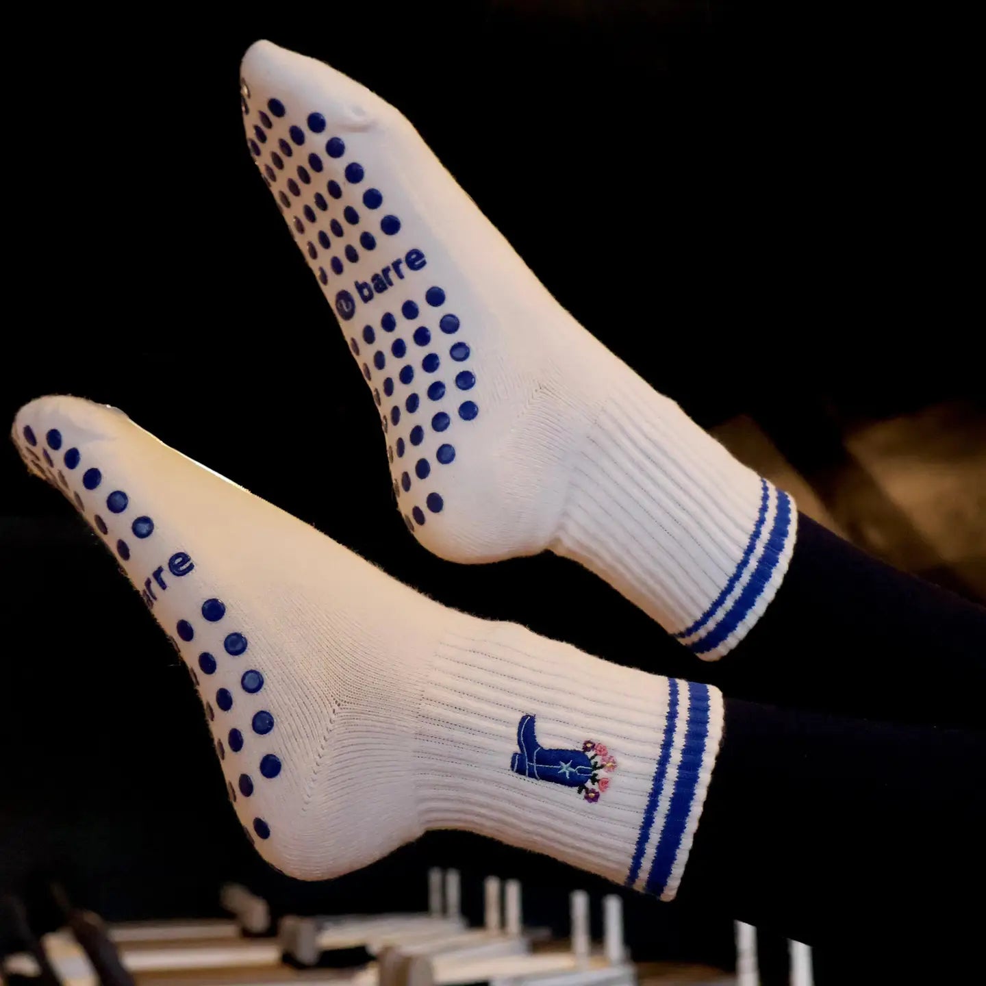 Boots and Bloom Grip Socks