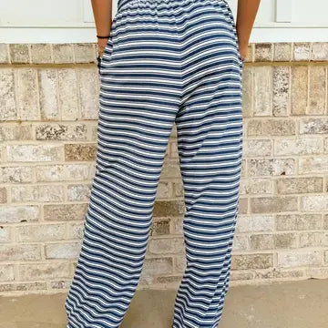 Billie Striped Loungewear Pants