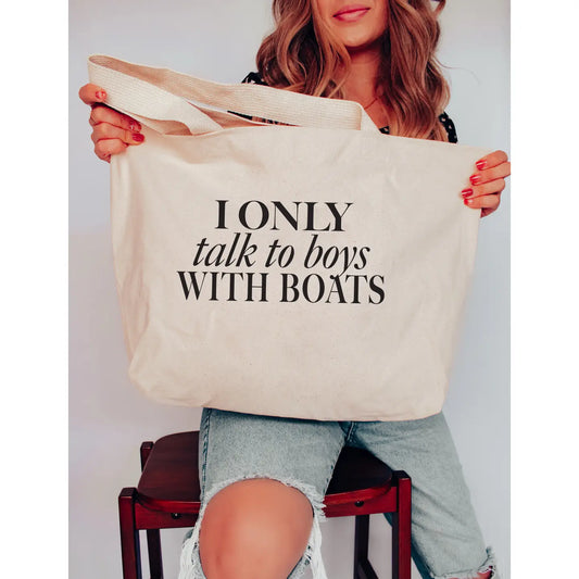 Boys with Boats Tote