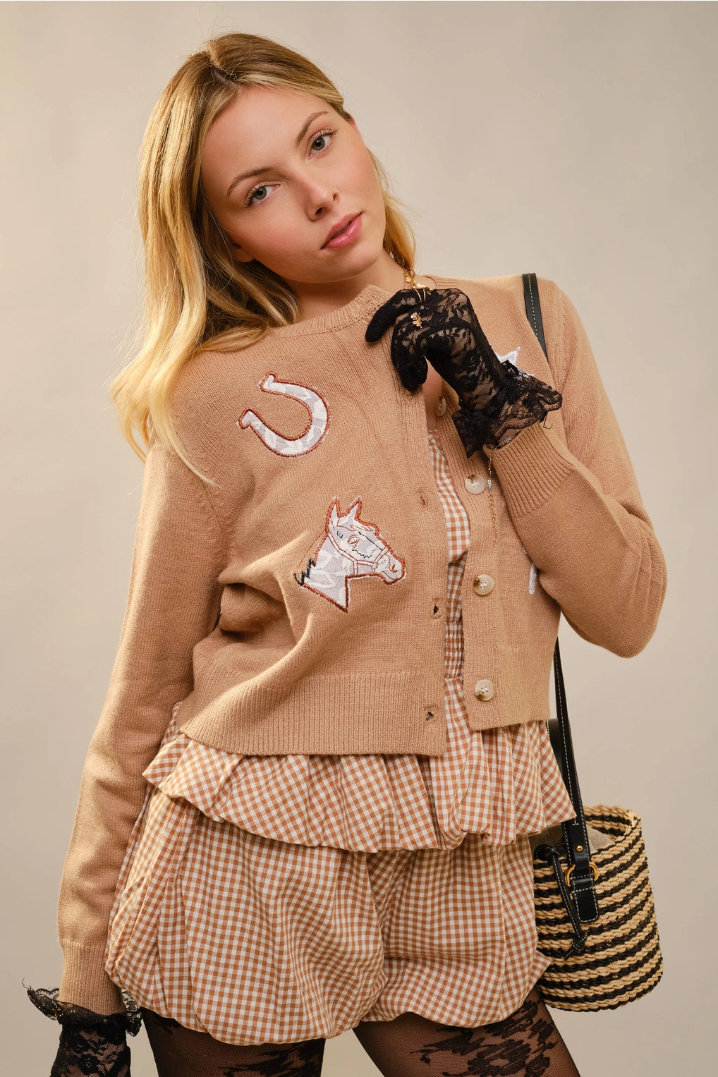 Western Patch Cardi