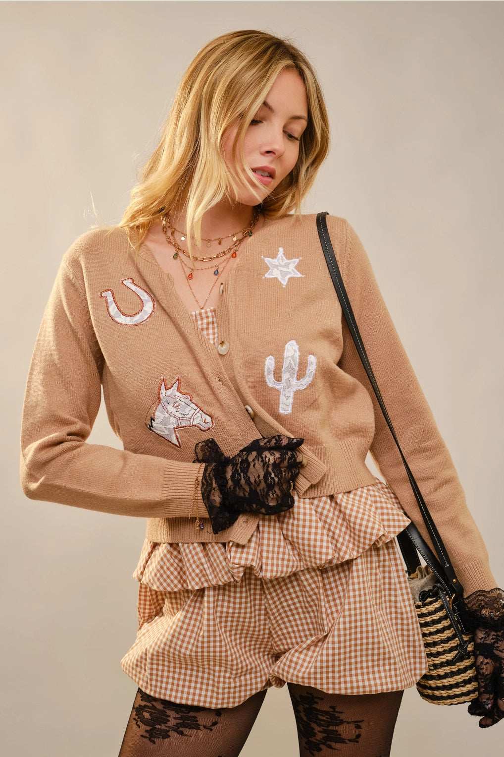 Western Patch Cardi