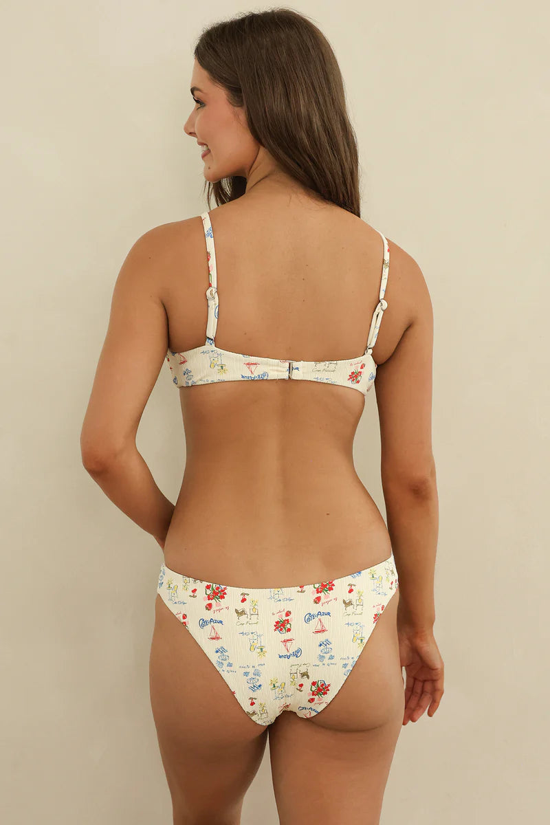 Cap Ferrat Cheeky Bikini Bottoms