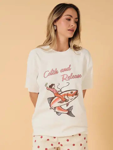 "Catch and Release" Graphic Tee