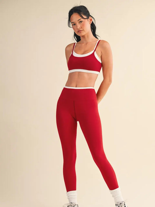 Cherry Layered Bra Top