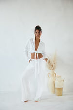 Chiara Pant - White