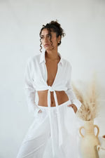 Chiara Pant - White