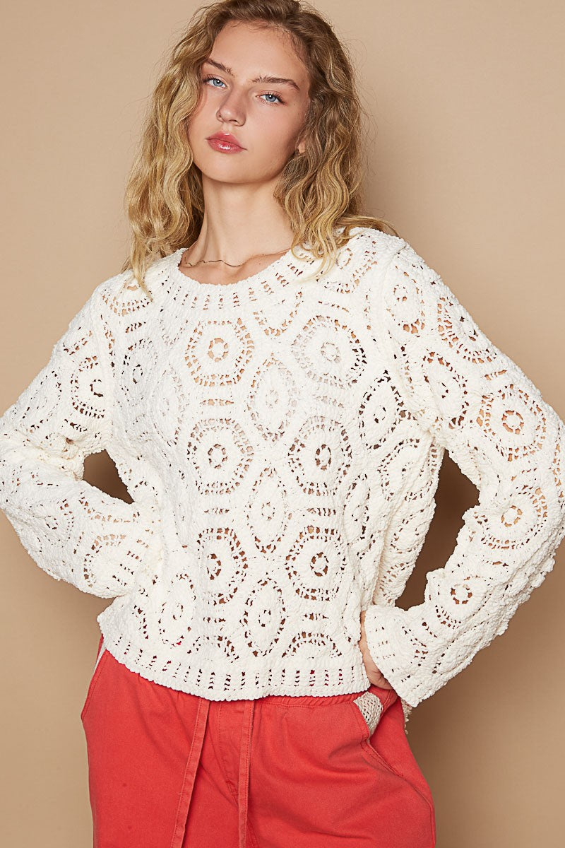 Sunbeam Crochet Sweater