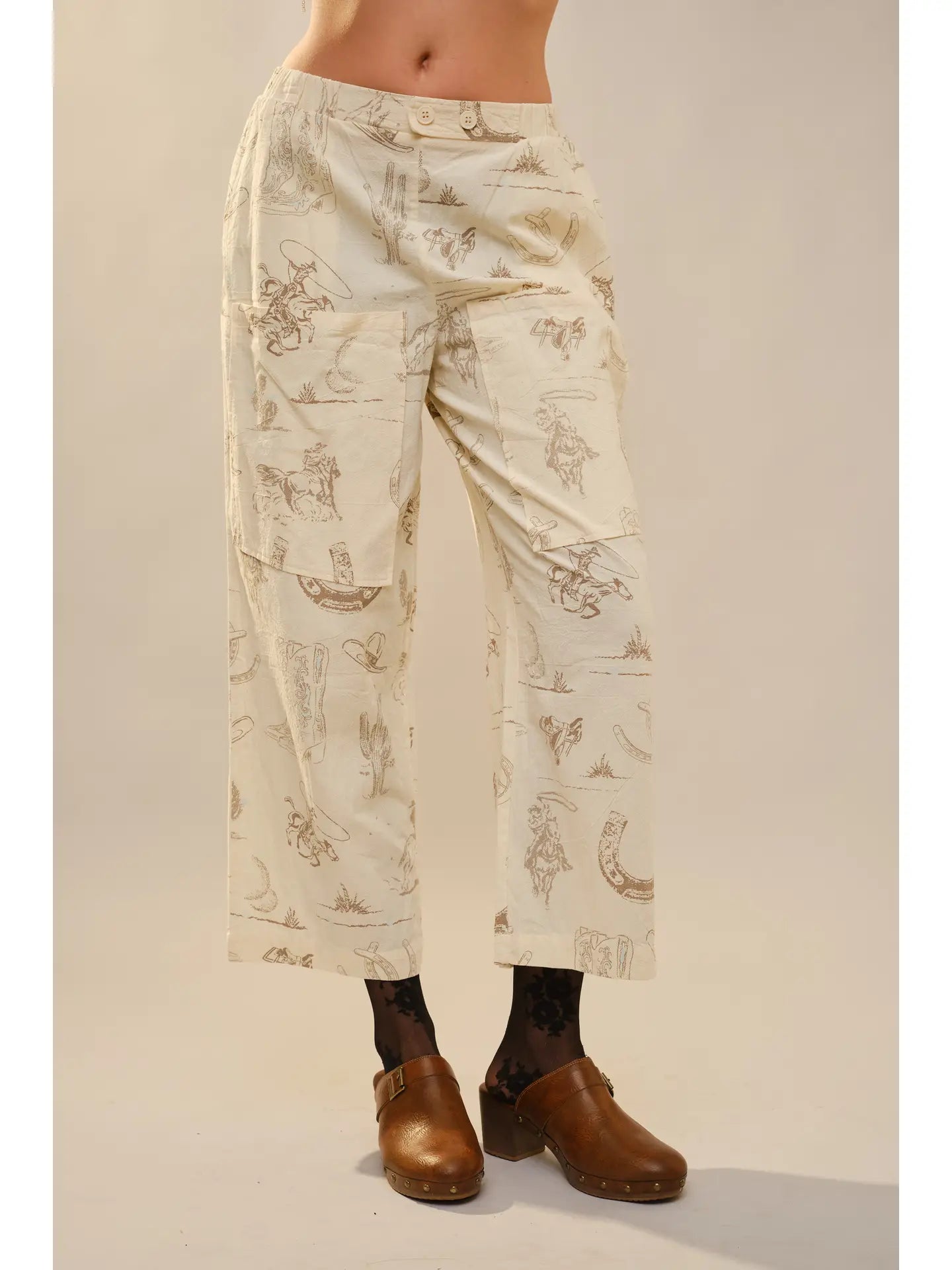 Desert Sketch Pants - Cream