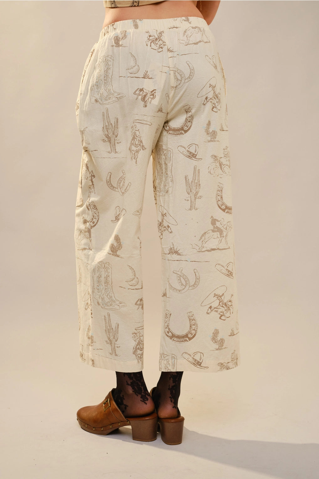 Desert Sketch Pants - Cream