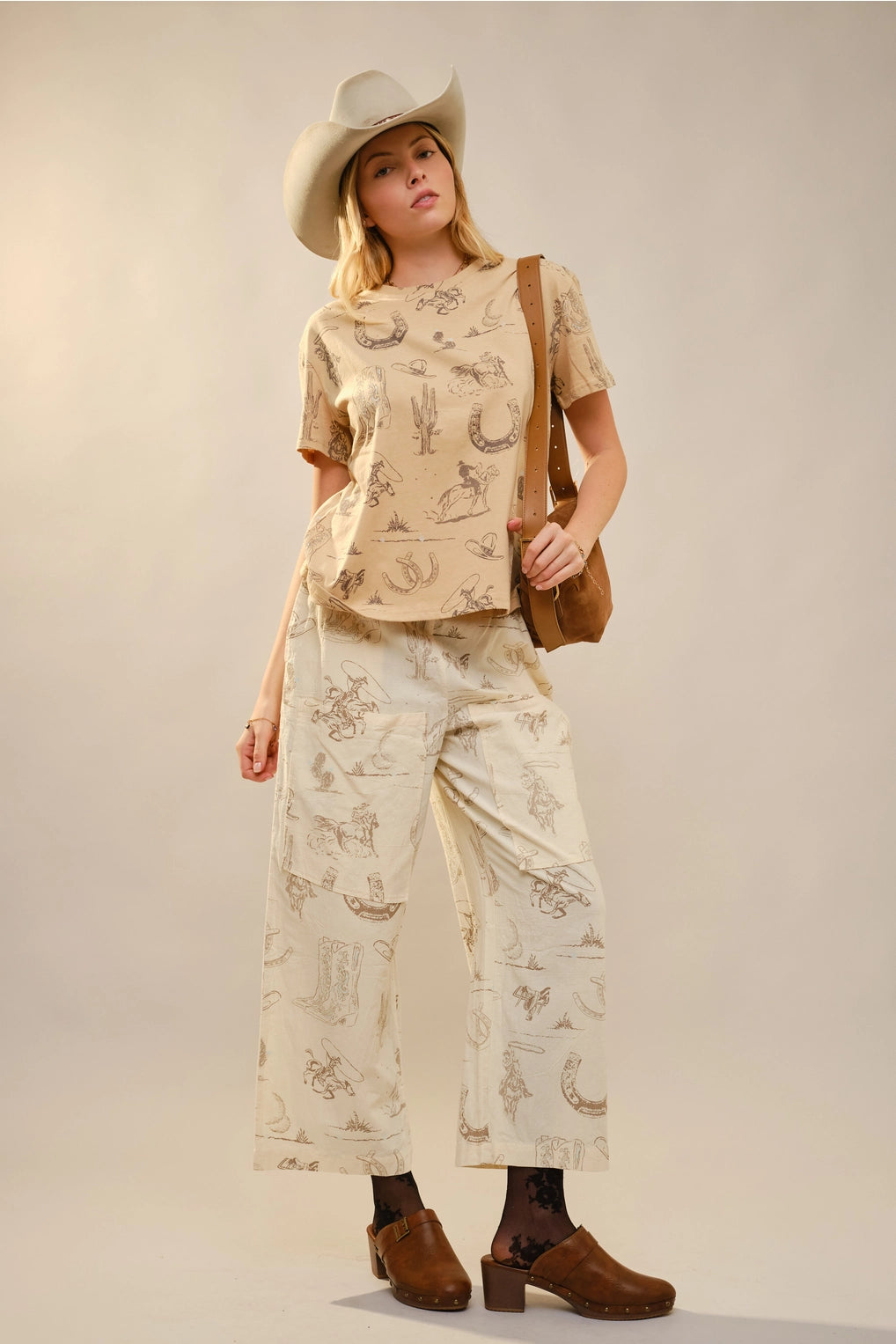 Desert Sketch Pants - Cream