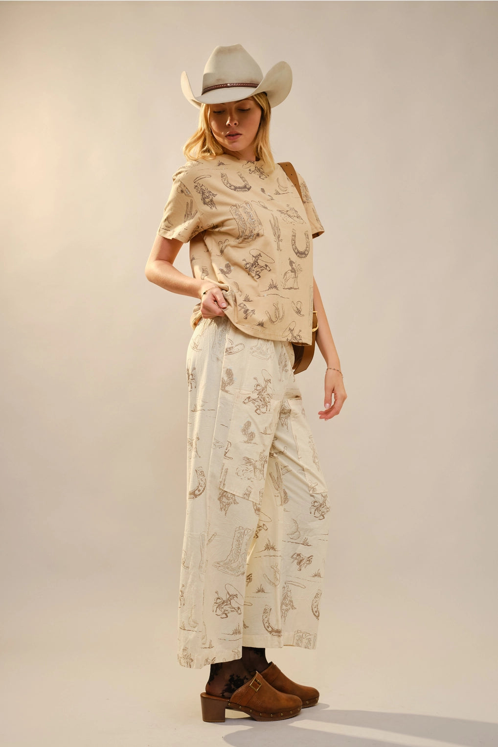 Desert Sketch Pants - Cream
