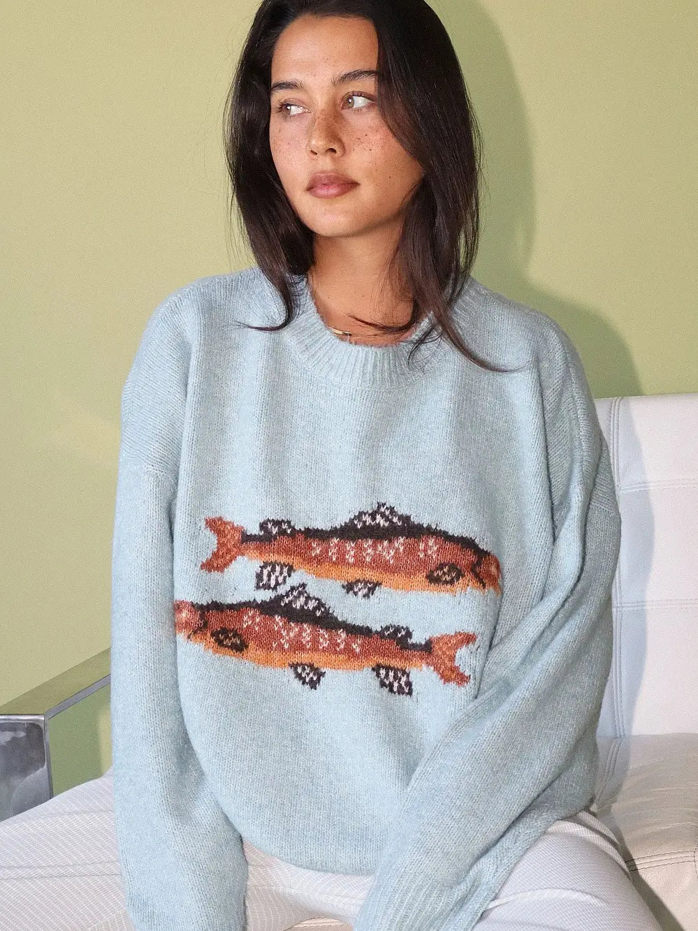 Trout & About Sweater