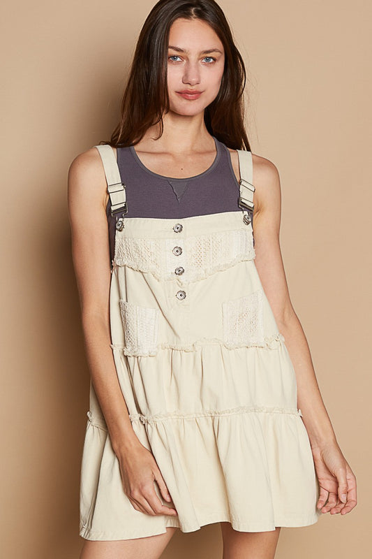 Spiced Chai Overall Dress