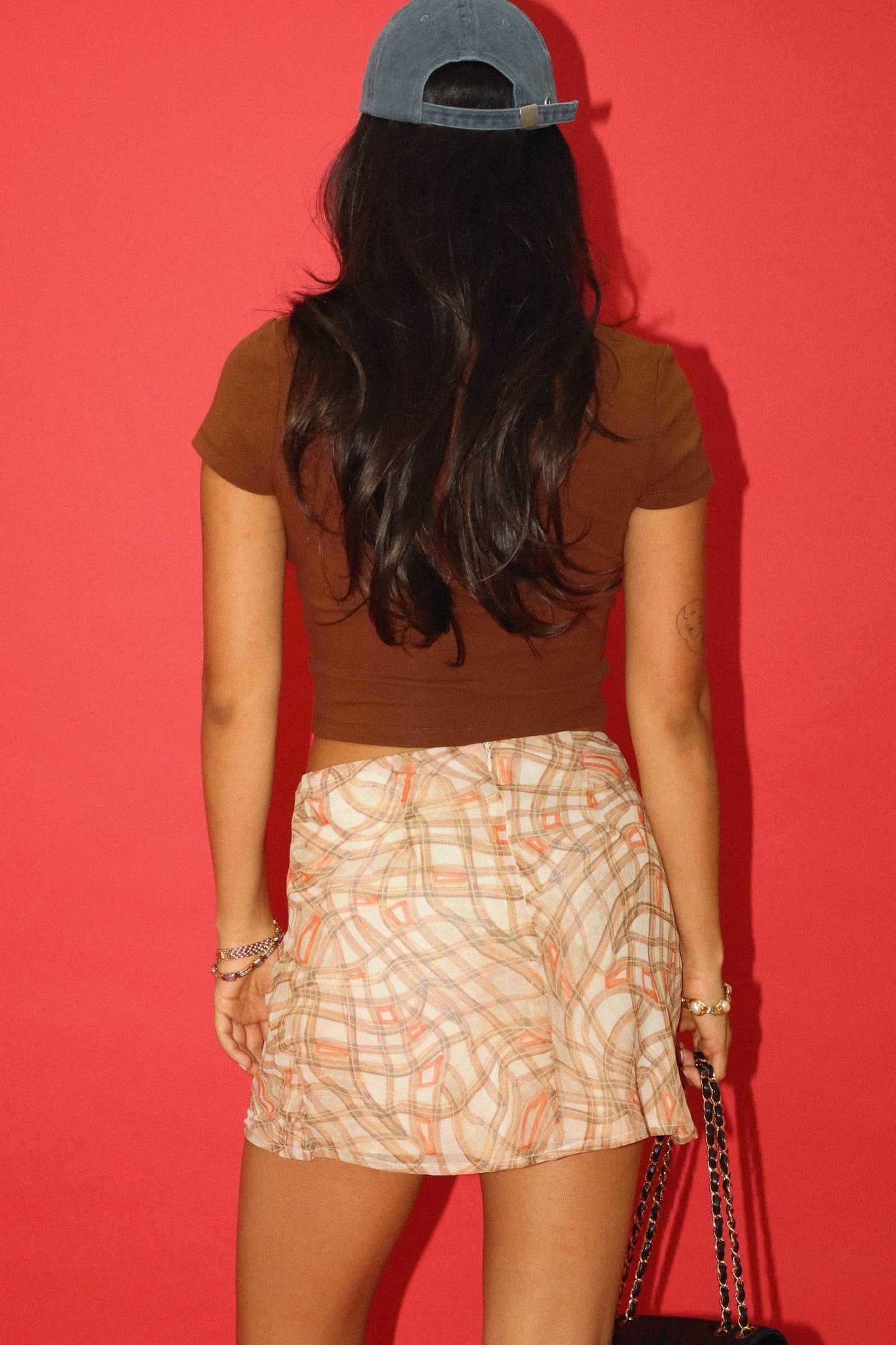 "Hometown Girl" Dog Duo Tee - Chocolate