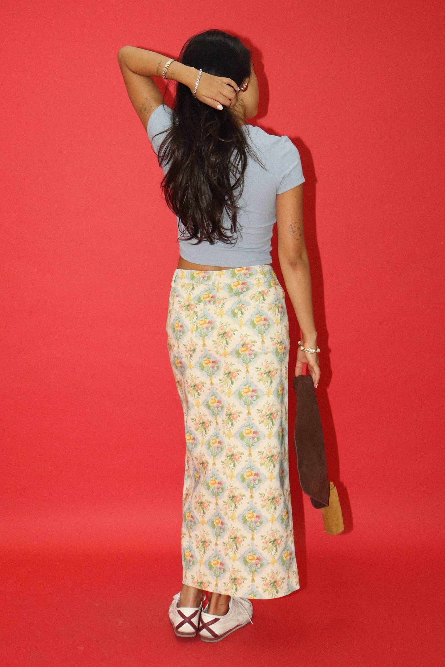 "Hometown Girl" Dog Duo Tee - Baby Blue