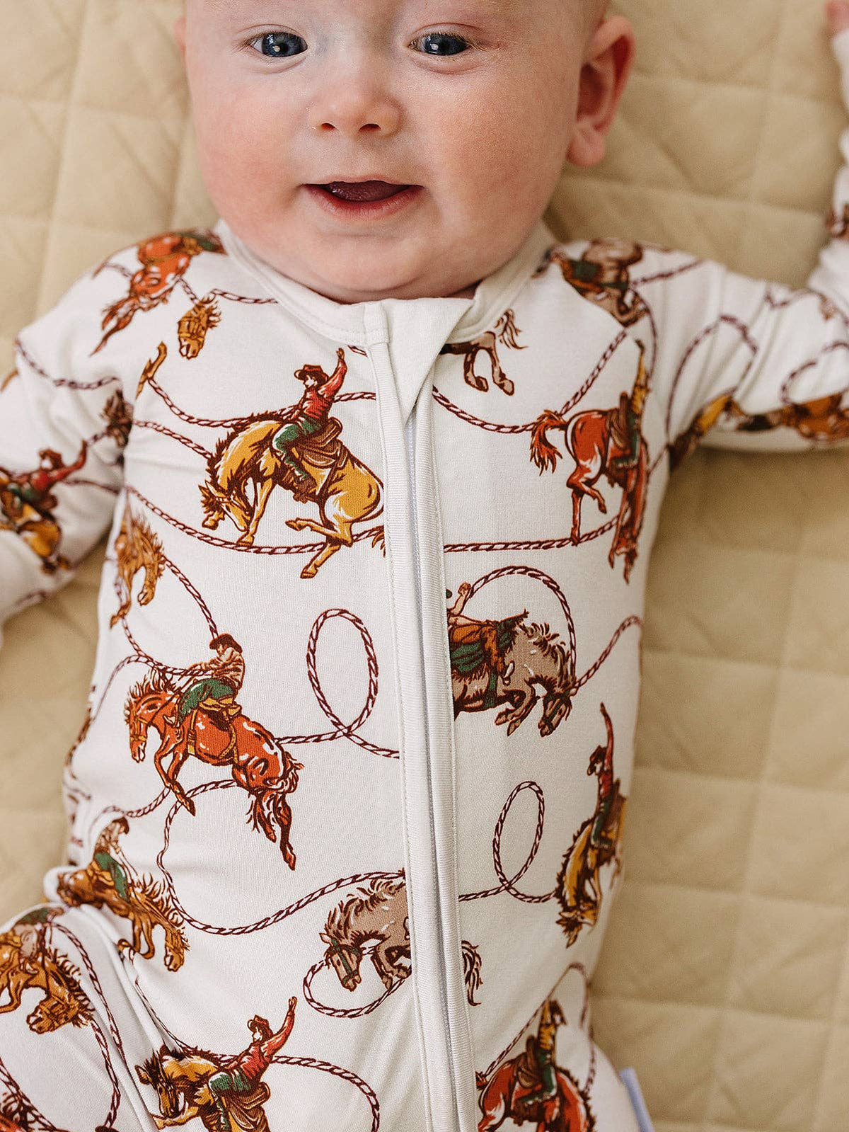 Rodeo Club Bamboo Zip Romper