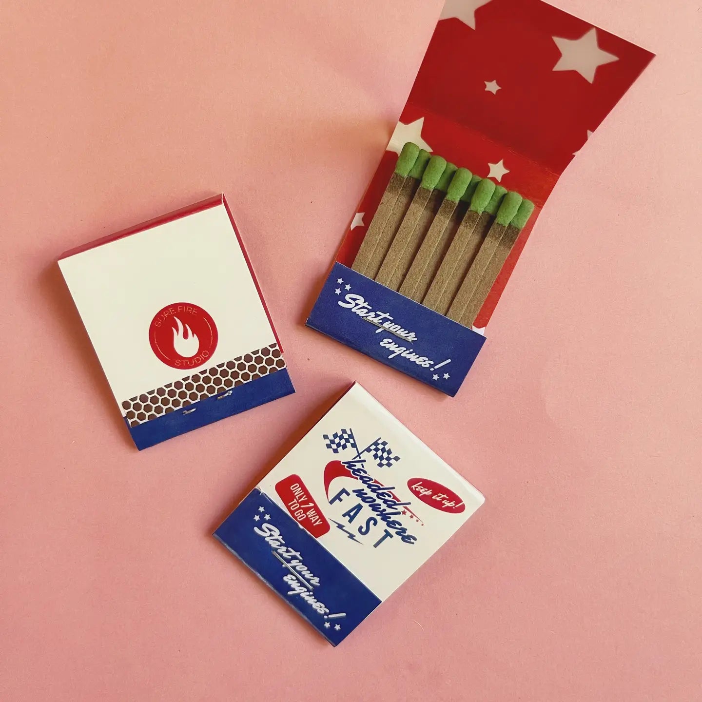 Headed Nowhere Fast! Matchbook