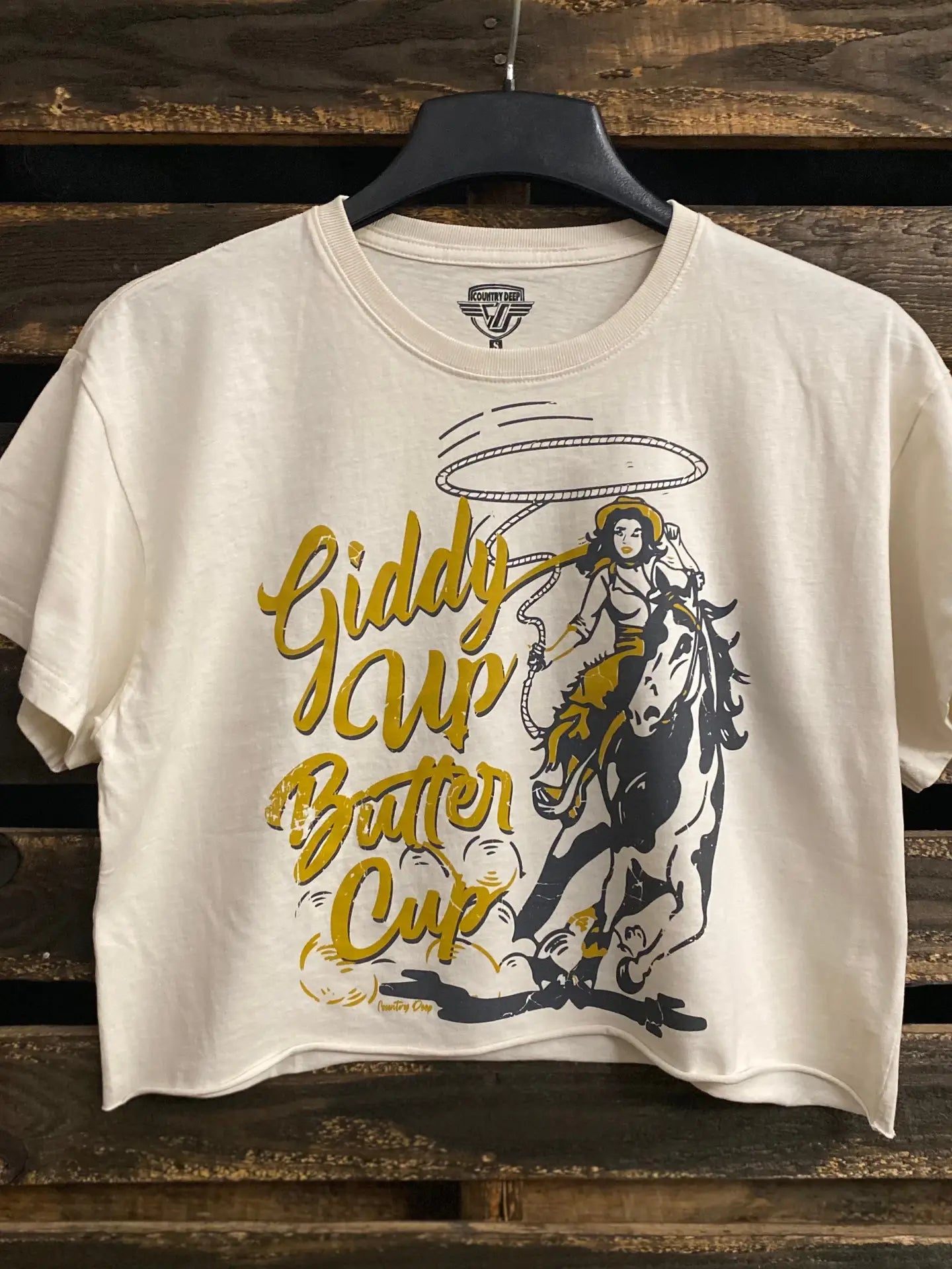 Giddy Up Butter Cup Band Tee