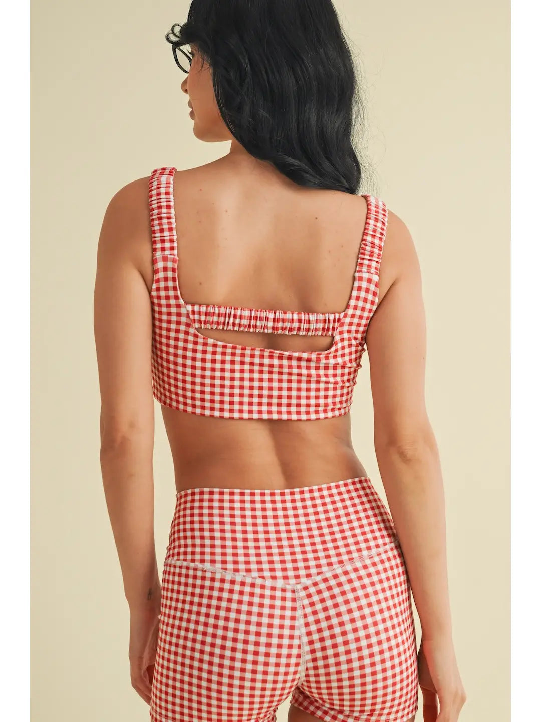 Picnic Plaid Bra Top