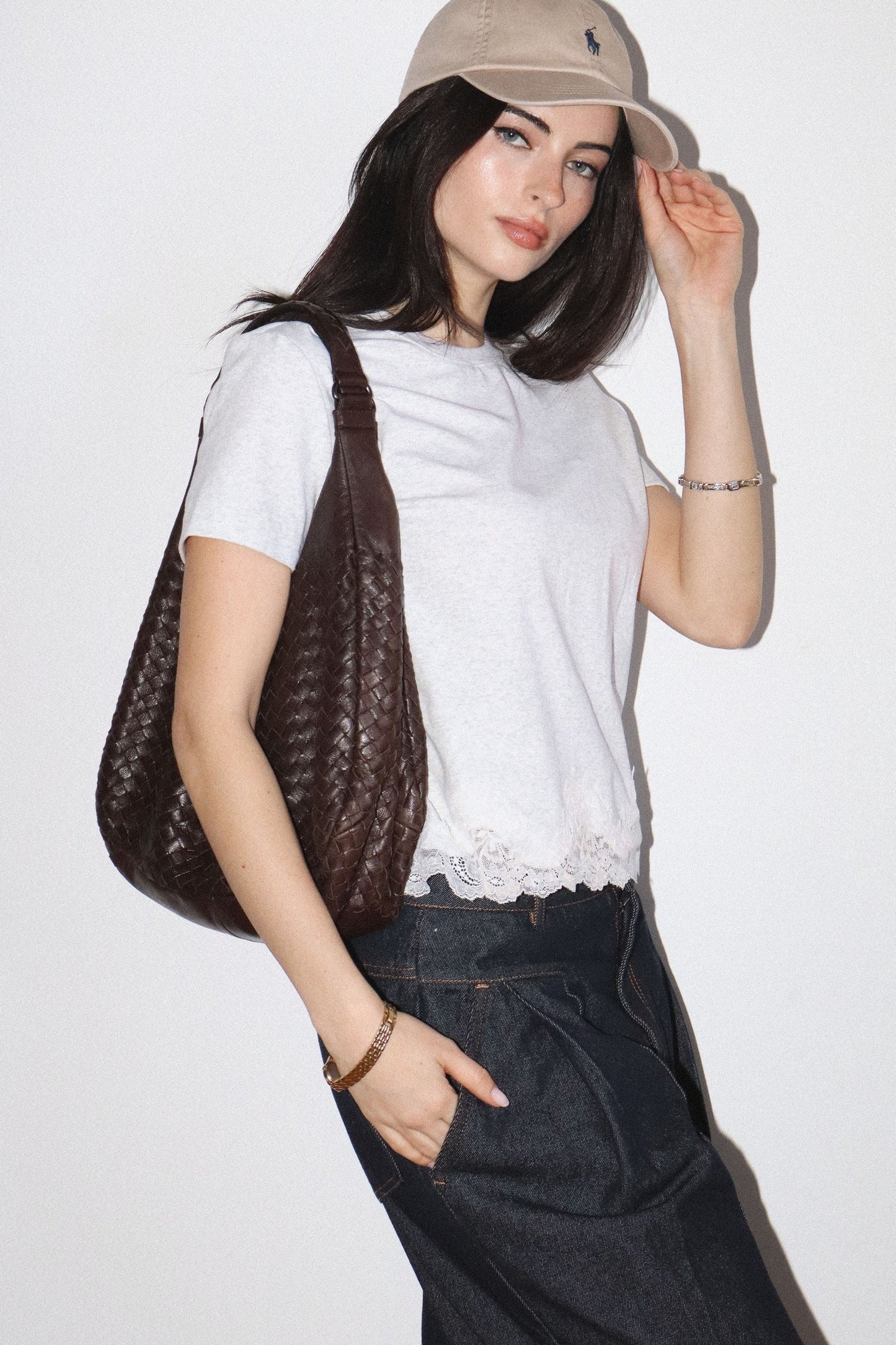 Lace Trim Short Sleeve Tee