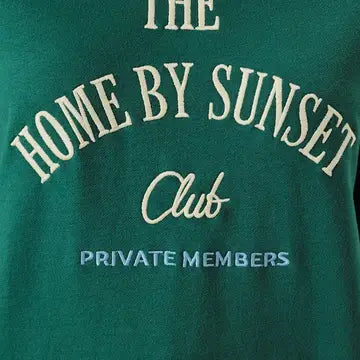 Home By Sunset Club Crew Neck