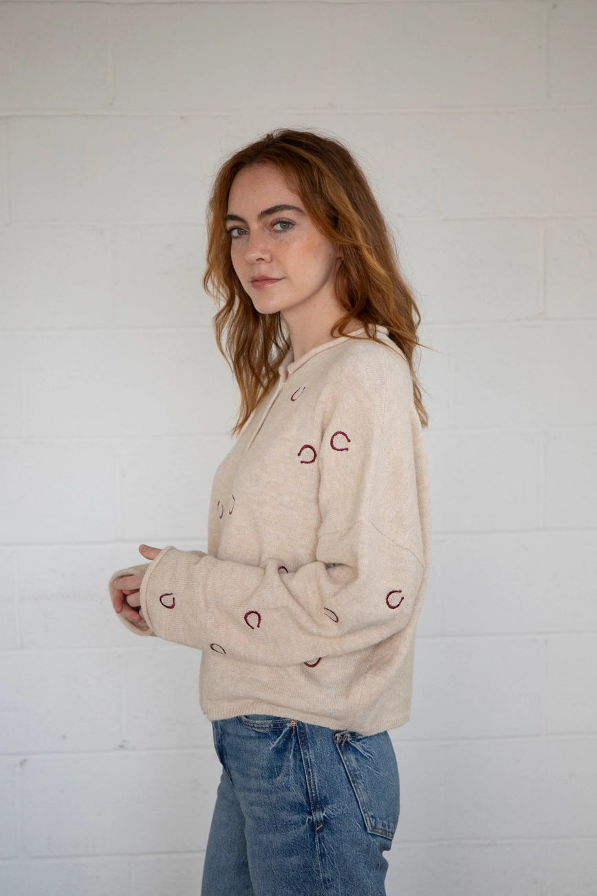 Horseshoe Piper Cardigan 🤎🐎