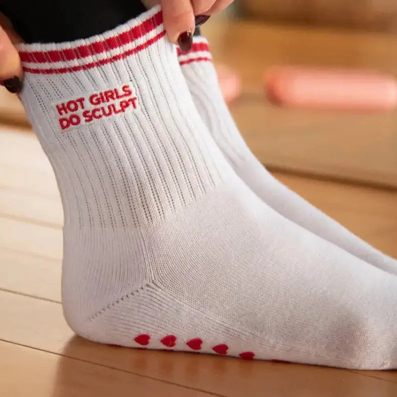 Hot Girls Do Sculpt Grip Socks