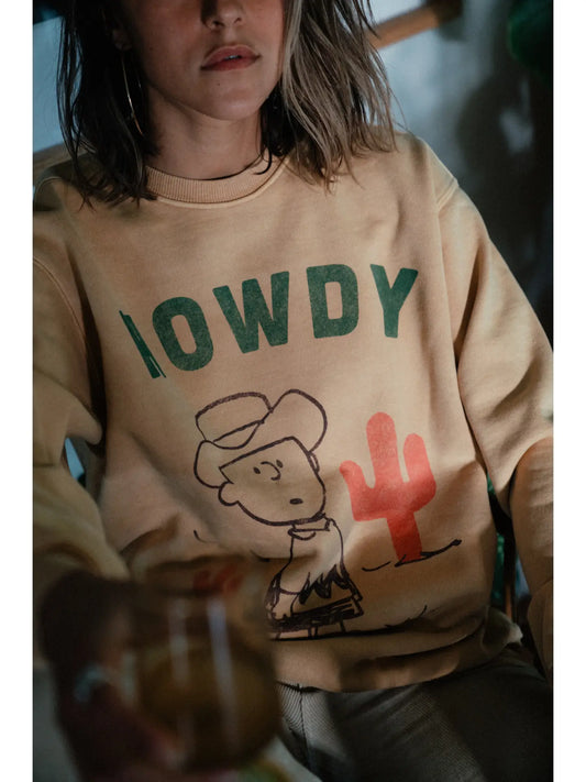Peanuts Cowboy Charlie Sweatshirt