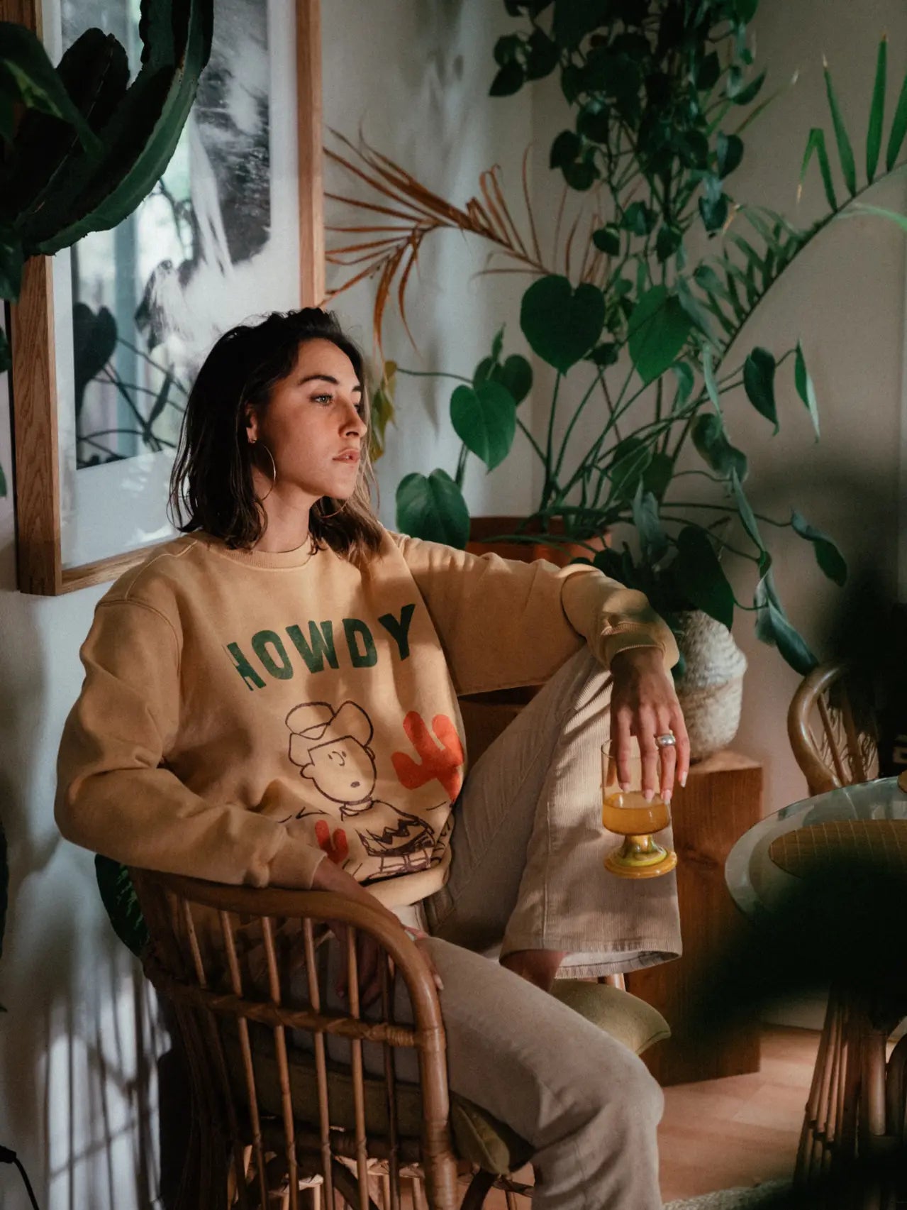 Peanuts Cowboy Charlie Sweatshirt