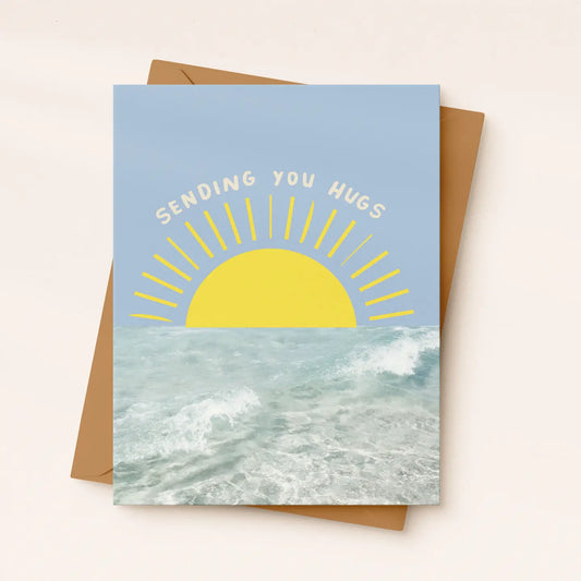 Sending Hugs - Empathy Card