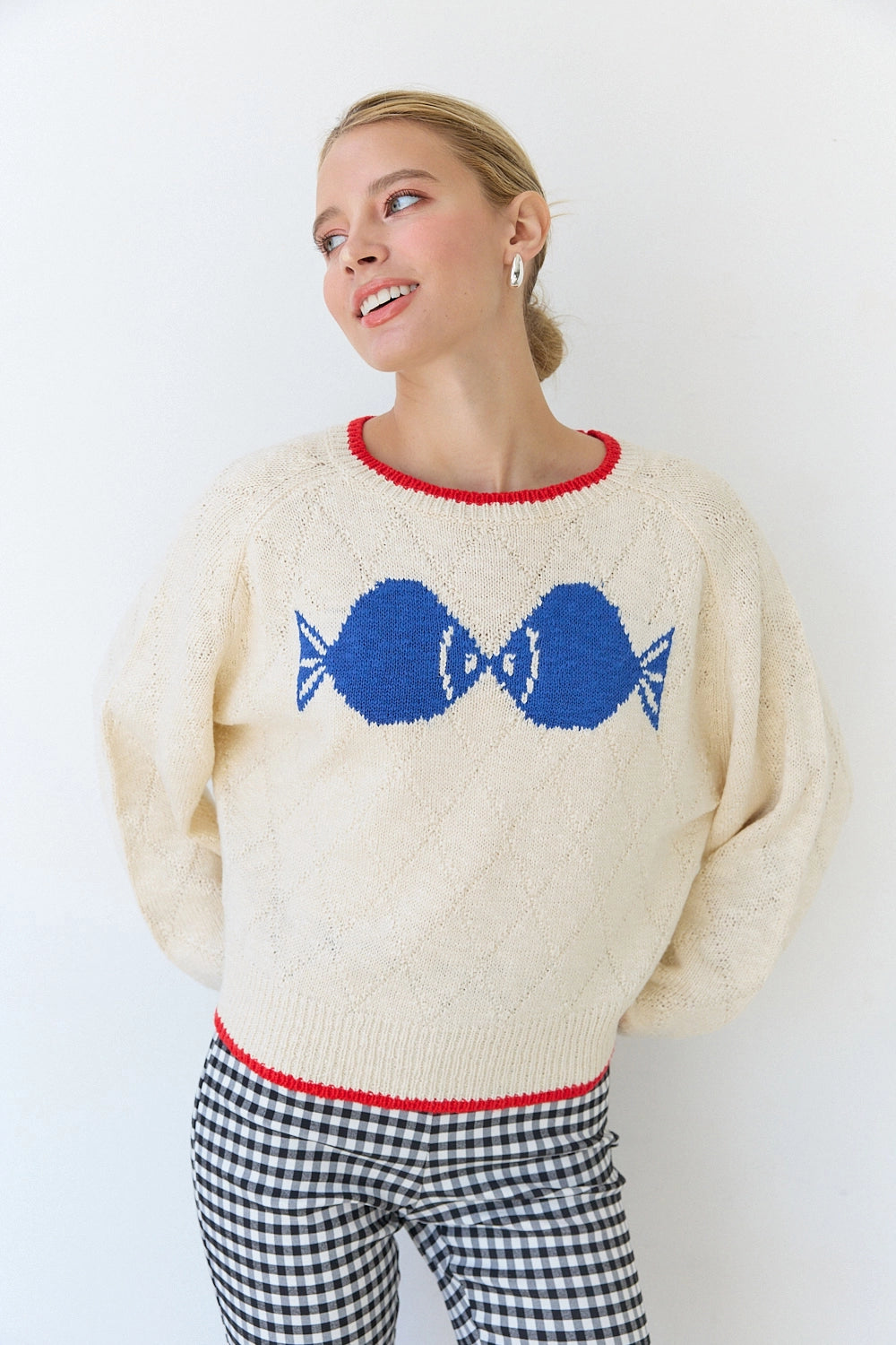 Kissing Fish Sweater