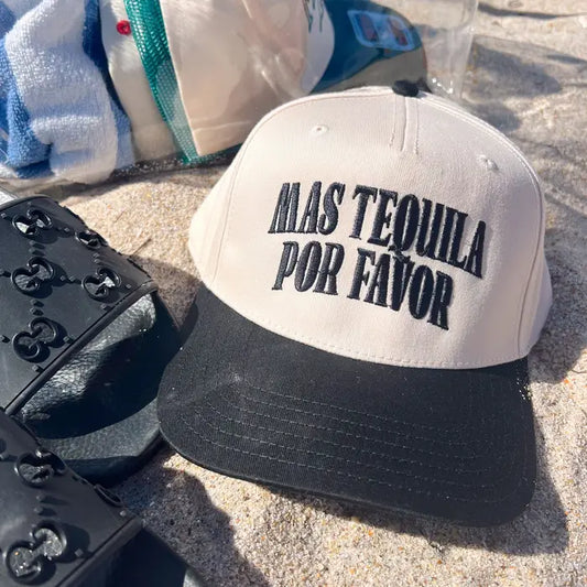 Mas Tequila Por Favor Trucker RESTOCK