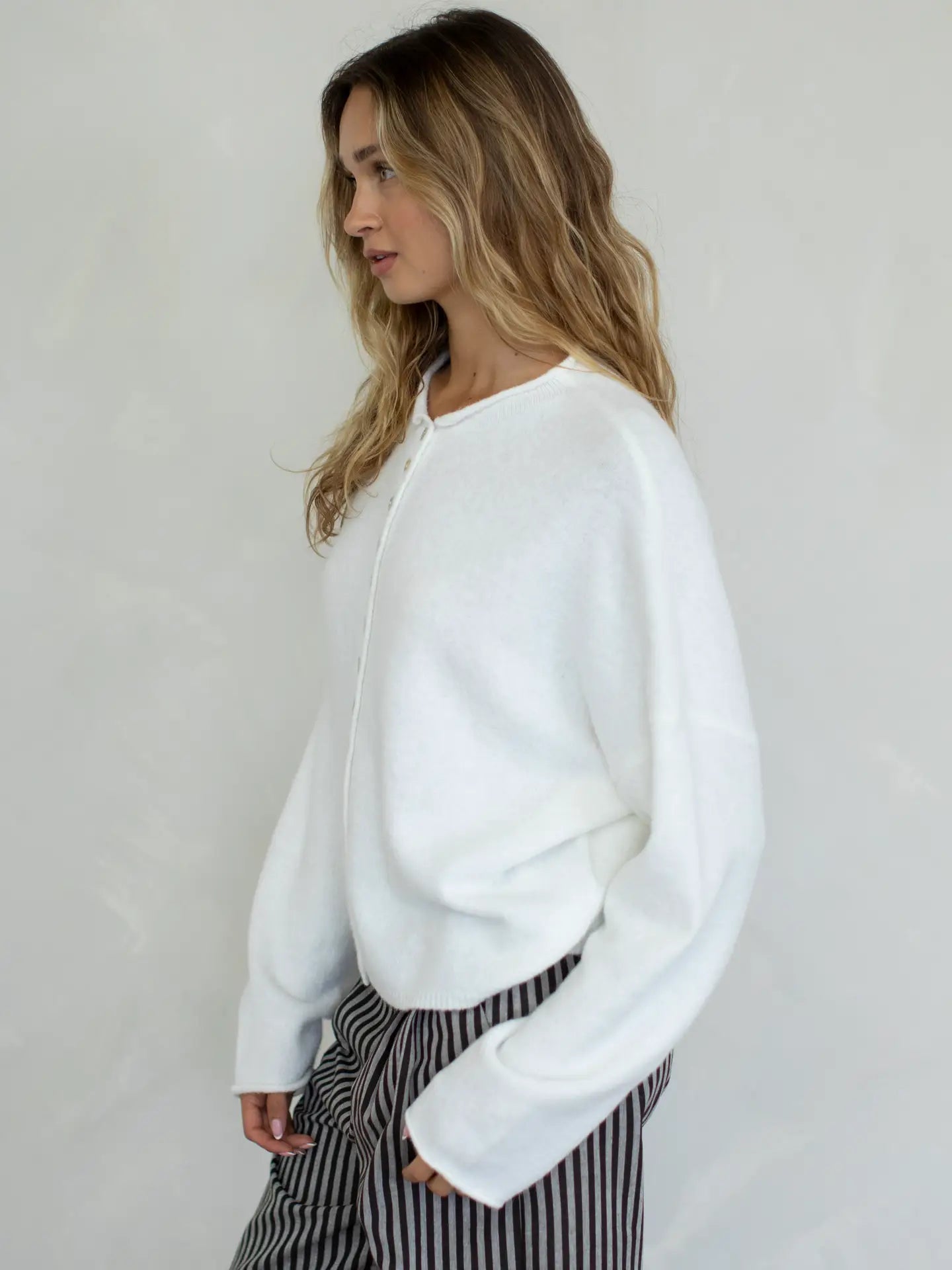 Mismatch Pearl Piper Cardigan