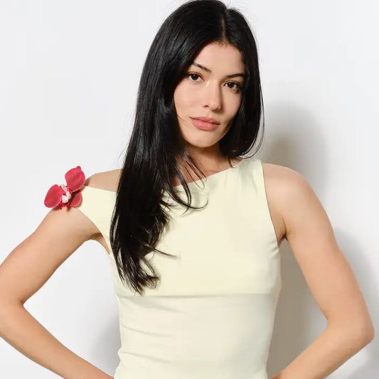Orchid Off The Shoulder Top