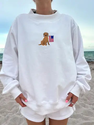 Osa Flag Mockneck  - 100% Cotton