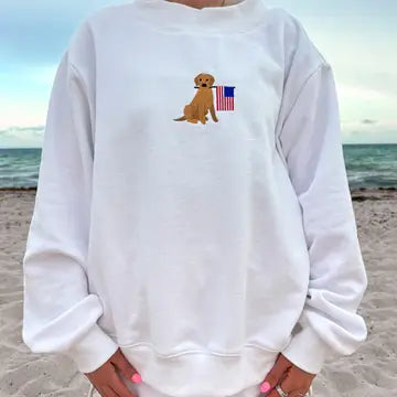Osa Flag Mockneck  - 100% Cotton