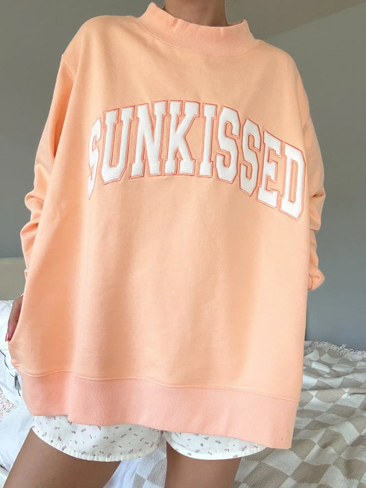 ORANGE Oversized Mockneck - 100% Cotton